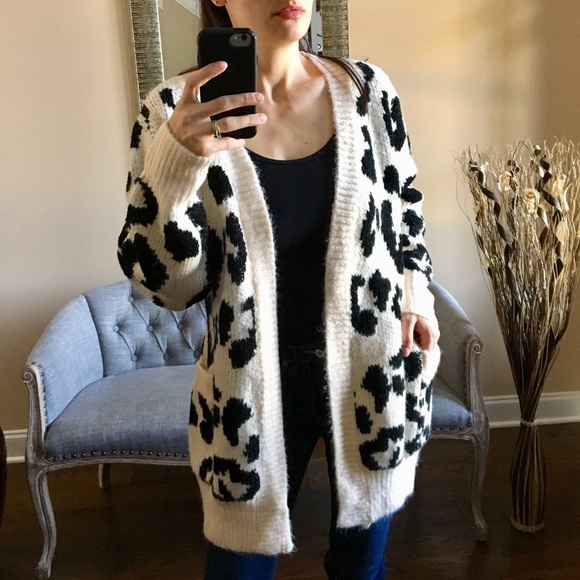 ✨Animal Print Cardigan - Picture 4 of 7
